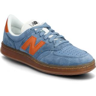New Balance Mænd T500 i Blå/Brun Suede/Mesh, Størrelse 42