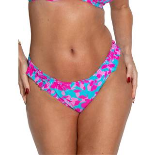 Pour Moi Pour Moi Blue Brief Ocean Breeze Frill Foldover Bikini Bottoms
