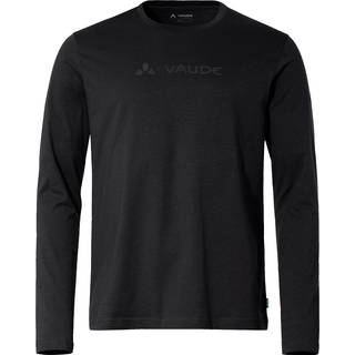 Vaude Logo L/S T-Shirt Longsleeve Herrer størrelse XXL farve sort