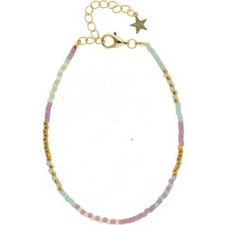 Nanna Armbånd, Guld/Pastel Dream