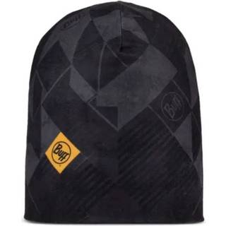 Buff EcoStretch Beanie - One Size, Sort - Åndbar og strækbar til løb og udendørs aktiviteter