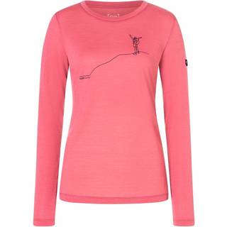 super.natural Women's Bergglück L/S Longsleeve Damer størrelse M farve pink
