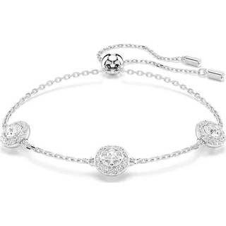 Una Angelic Armband, Rundschliff, Doppelseitige Motive, Weiß, Rhodiniert