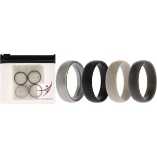 Silikone bryllup 6mm glat ring af Roq for m?nd - 7 mm ring
