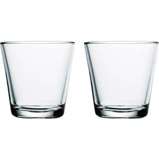 Iittala Kartio 21 Cl 2-pak t - Drikkeglas Glas Klar - 1008533