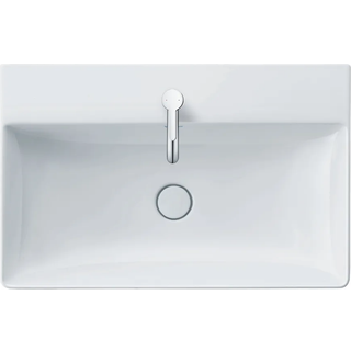 Duravit DuraSquare vask 80x47cm med hanehul Großteile
