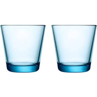 Iittala Kartio glas 21 cl 2 stk aqua 2-stk.
