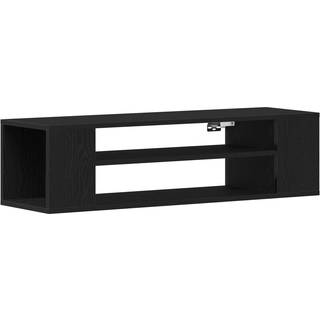 TV-skab Sort eg 100 x 30 x 26,5 cm Konstrueret træ