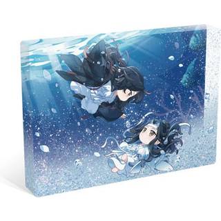 Grandmaster of Demonic Cultivation Acryl Block with Glitter Wei Wuxian & Lan Wangji Zhao Xi Chi Ver. 14 x 10 cm