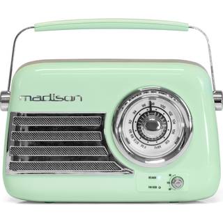 Madison Retro Radio m. Bluetooth og FM (Mint)