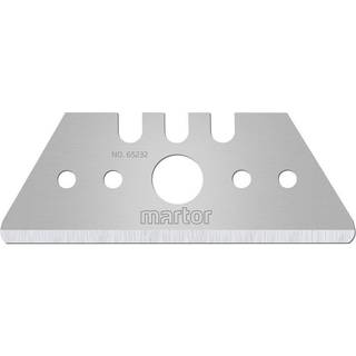 Martor barberblad no. 65232 med stump spids til Secunorm knive, 50,1 x 19 x 0,63 mm - 10 stk.