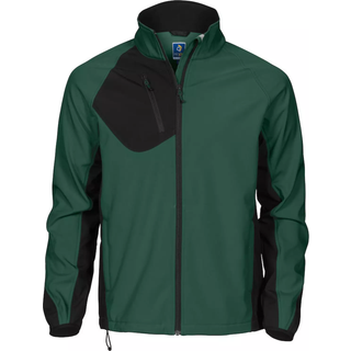 ProJob 642422 2422 softshell jakke / Arbejdsjakke Skovgrøn S