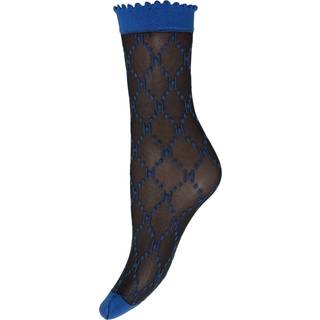 HYPE THE DETAiL strømper med logo, 25 den - Black/blue