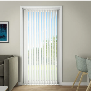 DEBEL D’Lux komplet lamelgardin 190 x 250 cm - hvid (På lager i varehus)