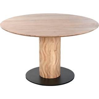 Spisebord Home ESPRIT Metal Akacie 130 x 130 x 76 cm