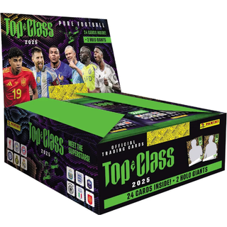 FIFA Top Class 2025 Trading Cards Fat Packs Display (10)