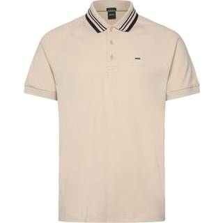 BOSS Paddy Rib Polo Shirt Beige