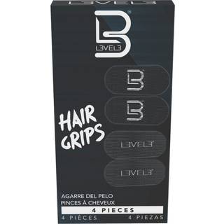 L3VEL3 Velcro Hair Grips 4 Pcs