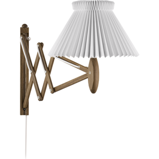LE KLINT MODEL 224SO1 FOLIE RØGET EG SAXLAMPE