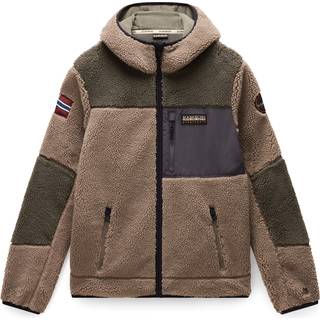 Napapijri Polar Full Zip Hoodie, Grøn - L