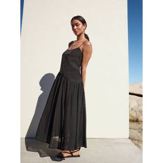 Next Maxikjole med'sænket talje - 44høj