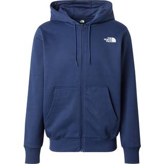 The North Face Simple Dome Full Zip Hoodie Hoodie Herrer størrelse S farve blå