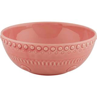 Bordallo Pinheiro Fantasy Salatskål Ø23 Cm - Serveringsskåle Lertøj Rosa - 65025324