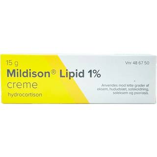 Mildison Lipid 10 mg/g (Håndkøb, apoteksforbeholdt) 15 g Creme