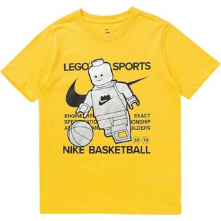 Nike x LEGO® Collection-T-shirt til større børn - gul - XS
