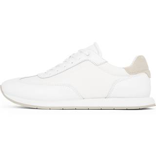 Leather Low Profile Trainers - White - EU 42