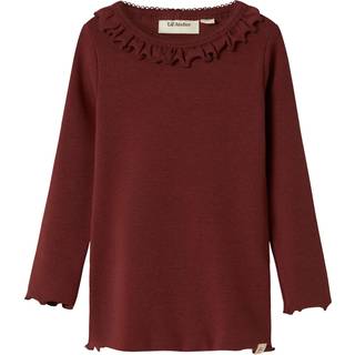 Slim Fit Top Med Lange Ærmer