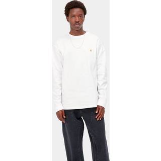 Carhartt WIP L/S Chase- White - S