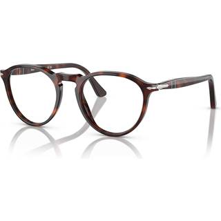 Persol Mand PO3286V 24 Optiske stel Acetat Skildpadde Transparent Pantos Normal