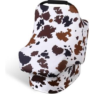 Rquite alt-i-1 bilsdebetrk Babyautosdebetrk til pige dreng Stretchy Bldt spdbrns bilsdebetrk Multi-anvendelse Breselebetrk Bilsde bal