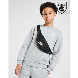 Nike Club Crew Sweatshirt Junior, Dark Grey Heather - 10-12Y