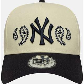 9Forty Paisley New York Yankees Chwnvy Cap, White, One Size