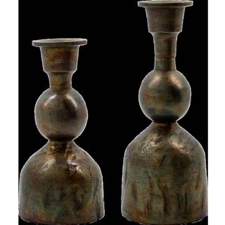House Doctor Cast Lysestage Antik Messing - Fyrfadsstager Aluminium Antique Brass - 900000518