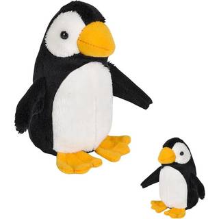 The Dreidel Company Plyspingvin Mighty Mights 3,5"""" Plys udstoppet superbldt og nuttet dyrelegetj Klassevrelsesdekorationer Drenge og piger (p