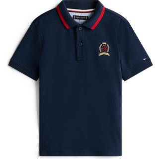 Regular Fit TH Crest Interlock Knit Polo Shirt