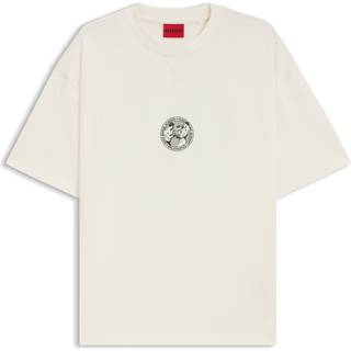 T-shirt i bomuldsjersey med boksergrafik