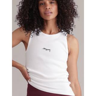 Hey Honey Women's Rib Tank Tank Top Damer størrelse L farve hvid