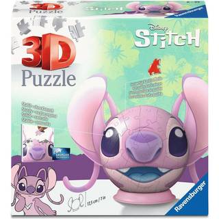 Ravensburger 3D puslespil 77 brikker - Disney Stitch Angel
