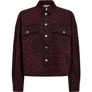 Co´Couture - Leocc Denim Crop Shirt 35931 - 87 - Winered