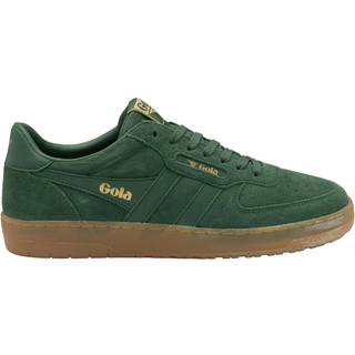 Gola Gola Green Mens Hawk Suede '86 Lace-Up Trainers