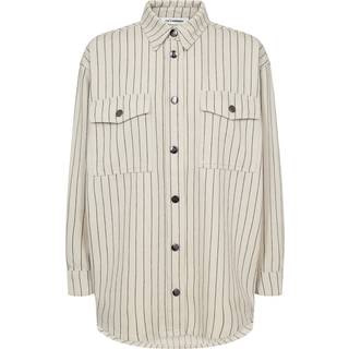 Co'couture Lightcc Pin Shirt Bluse 35733 199-Bone (MEDIUM)
