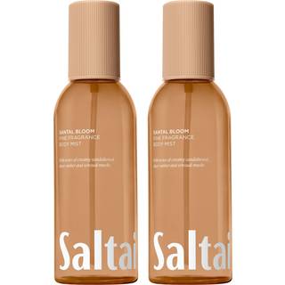 Saltair Body Mist 2 Pack - Fin Duft Letvgts Body Spray Mist med Santal Bloom Duft. Langvarig parfumetge. 2 x 8 oz flasker