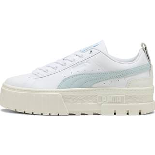 PUMA Mayze Lux Sneakers Women, Shoes, White/Sea Glass, 42.5