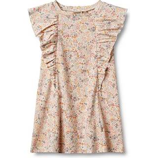 Wheat Shirley Kjole Med Blomsterprint - Str. 3y 98cm