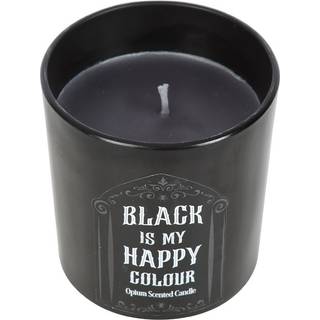 "Black is My Happy Colour" Gothic Duftkerze