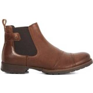 Dune London Dune London Brown Wide Fit Saltwood Worker Chelsea Boots